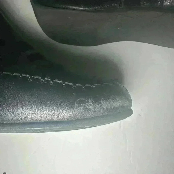 BOSI Colombia tall black leather tall riding boots size EU 36 US 5.5 side zip - Picture 8 of 8